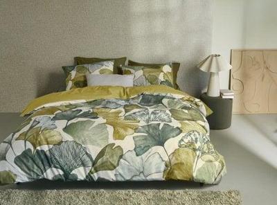 Beddinghouse Beddinghouse Dekbedovertrek Suma Groen 200x200/220 cm