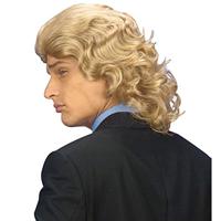 Pruik Frankie blond - thumbnail