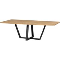 WOOOD Eettafel 'Tablo' Eikenhout, 240 x 100cm, kleur Naturel - thumbnail