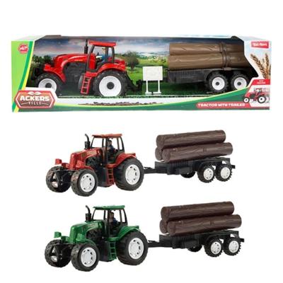 Toi Toys Tractor met aanhanger 44cm