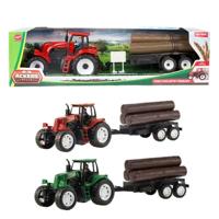 Toi Toys Tractor met aanhanger 44cm - thumbnail