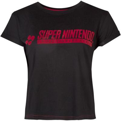 Nintendo - Super Nintendo Women's Cropped T-shirt