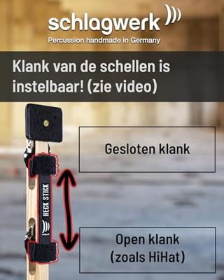 Schlagwerk Heck Stick percussie accessoire