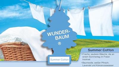 Wunder-Baum lufterfrischer wunderbaum summer cotton 1 er Wunder-Baum lufterfrischer wunderbaum summer cotton 1 er