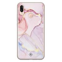 Huawei P20 Lite siliconen hoesje - Purple sky - thumbnail