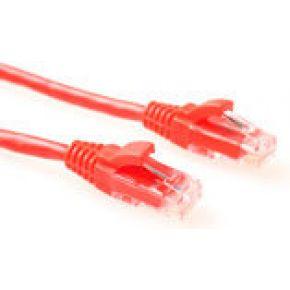 ACT IK5500 U/UTP CAT5E Patchkabel Component Level Rood - 50 cm