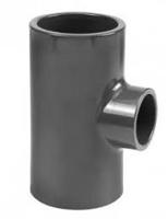 Druk PVC verloop t-stuk 90gr - 75x32x75mm - 16 bar - thumbnail