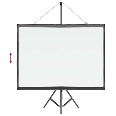 VidaXL Projectiescherm met statief 50 inch 4:3