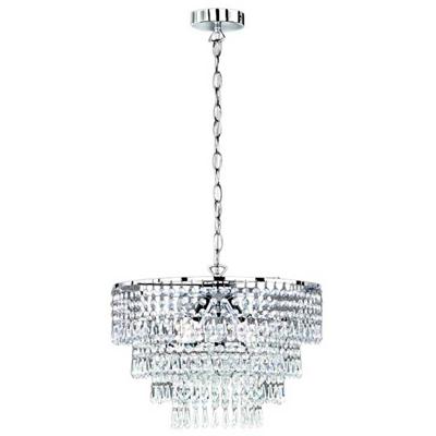 LED Hanglamp 3-lichts Chroom Aluminium E14 Fitting