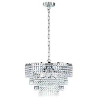 LED Hanglamp 3-lichts Chroom Aluminium E14 Fitting - thumbnail