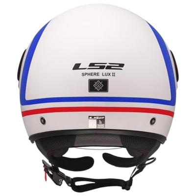 LS2 "of558 sphere lux ii urby" jethelm helmet of558 sph. lux ii urby wh/blue/red m