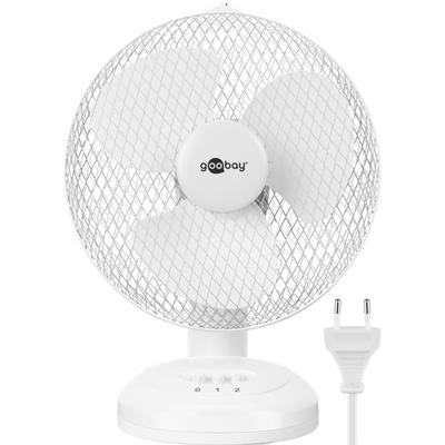 Goobay Tafelventilator - Ø23cm - 3 standen - Oscillerend