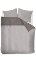 Rivièra Maison Rivièra Maison Walton dekbedovertrek - Lits-jumeaux (240x200/220 cm + 2 slopen) - Katoen - Brown - thumbnail