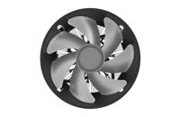 Thermaltake UX150 ARGB Air cooler Black CPU-koellichaam met ventilator Intel LGA 1851, Intel LGA 1150, Intel LGA 1151, Intel LGA 1155, Intel LGA 1156, Intel - thumbnail