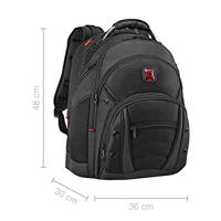 Wenger Synergy Black Balistic Laptoprugzak Geschikt voor max. (laptop): 39,6 cm (15,6) Zwart - thumbnail