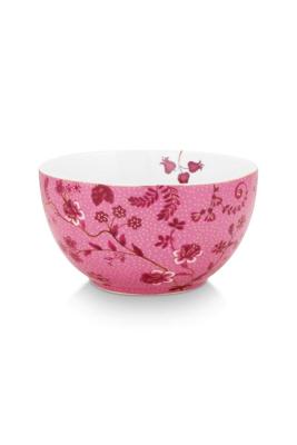 Pip Studio Kom Jolie Bloemen Roze 12cm