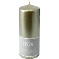 H&S stompkaars goudkleurig 7 x 18 cm | 12 stuks - thumbnail