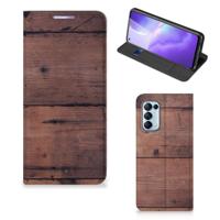 OPPO Find X3 Lite Book | Wallet Case | Old Wood - thumbnail