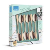 Amefa Trend Theelepels 6 Stuks Goud - thumbnail