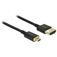 Delock HDMI-A/HDMI Micro-D, 2 m - thumbnail