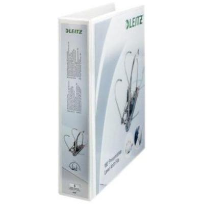 Leitz Presentatie-ordner Premium 4225 DIN A4, Bovenbreedte Rugbreedte: 80 mm Wit 42250001 1 stuk(s)