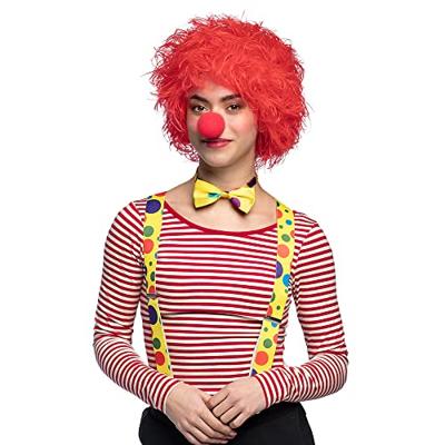 Rode Clownspruik Frizzy