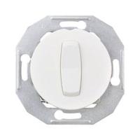 ELSO kruischakelaar WDE011031 met centrale plaat wit Renova 1 stuk(s) - thumbnail