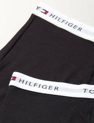 Tommy Hilfiger 2-Pack jongens Boxershorts - Zwarte jongens onderbroeken
