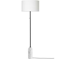 Gubi Gravity Vloerlamp - Wit marmer & Wit - thumbnail
