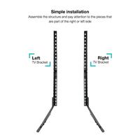 TV houder TooQ DB2375F-B 23" 75" - thumbnail