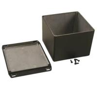 Hammond Electronics 1590WVFLBK Universele behuizing 120 x 120 x 94 Zwart 1 stuk(s) - thumbnail