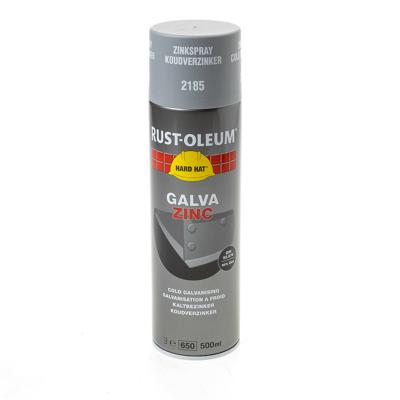 Rust-Oleum zinkspray - Hard Hat - matgrijs - 0.5l - spuitbus