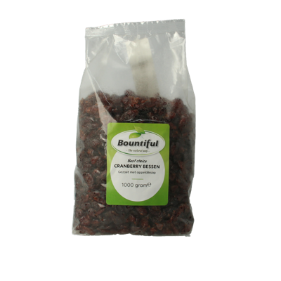 Cranberries gezoet met appeldiksap 1 Kilogram