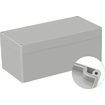 TRU COMPONENTS TC-9065556 Outdoorbehuizing 240.5 x 120 x 100.5 Polycarbonaat Grijs-wit (RAL 7035) 1 stuk(s)