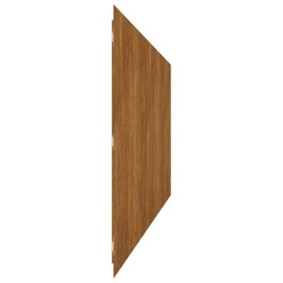 Gazonranden 10 stuks 25x103 cm flexibel cortenstaal - thumbnail