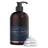 Gillette King C. Gillette Baard- en Gezichtsreiniger 350 ml - thumbnail