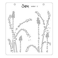 Sizzix • layered stencils layered wildflowers 4stuks - thumbnail