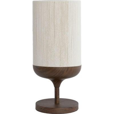 Light & Living TafellampDania donkere hout print - 1885752