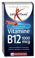 Lucovitaal Vitamine B12 1000mcg 180 Kauwtabletten - thumbnail