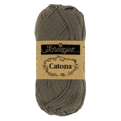 Scheepjes Catona 50g - 387 Dark Olive - Haakgaren / Breigaren