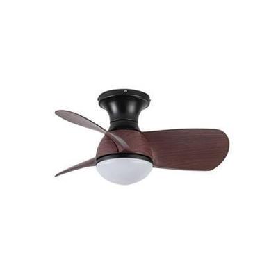 CristalRecord Plafondventilator Epona Mini Ø 64 cm hout zwart