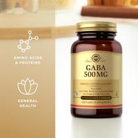 Solgar GABA 500 mg Capsules - thumbnail
