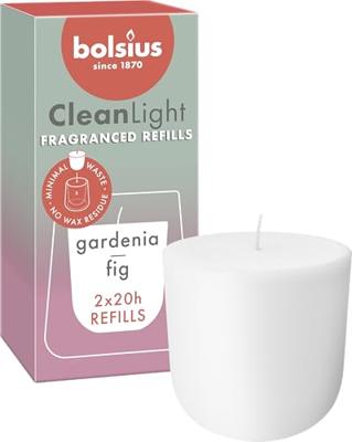 Bolsius Clean Light Fragranced Refills Gardenia & Fig