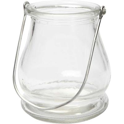 Creativ Company Lantaarn, h: 10 cm, d 9 cm, 12 stuk/ 1 doos