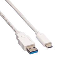 VALUE USB 3.2 Gen 1 kabel, A-C, M/M, 0,5 m - thumbnail