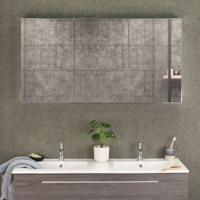 Spiegelkast Differnz Basic 3-Deurs 120 x 61,8 x 15 cm - thumbnail