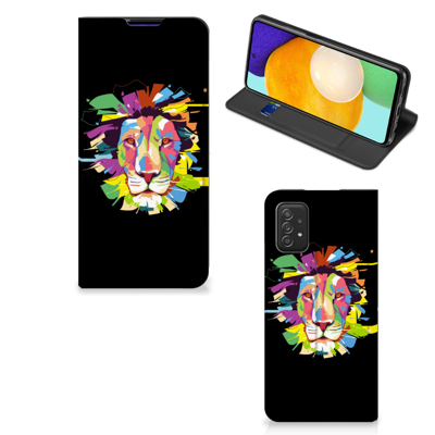 Samsung Galaxy A03s Magnet Case Lion Color Samsung Galaxy A03s Magnet Case Lion Color