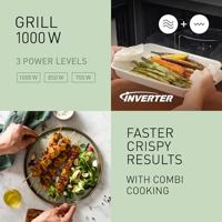 Panasonic NN-GD35QBEPG Magnetron Zwart 1300 W - thumbnail