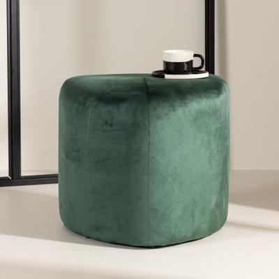 Nohr Poef 'Liem' Velvet, kleur Groen