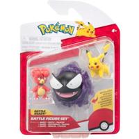 Pokemon Battle Figure Pack - Magby, Gastly & Pikachu - thumbnail
